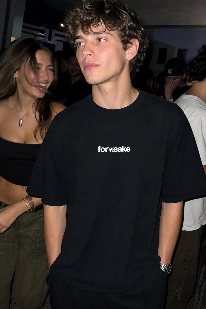 Forfksake Afterparty Scenes T-Shirt Black