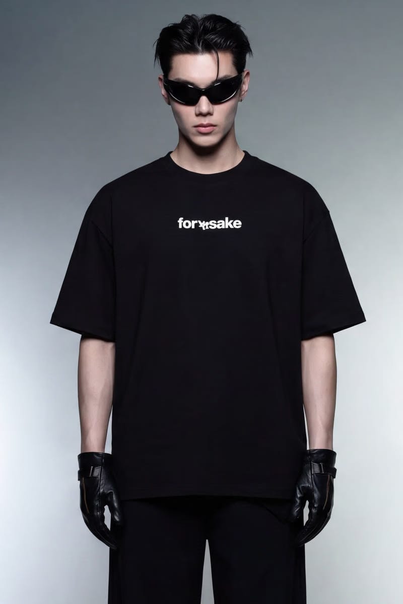 Forfksake Afterparty Scenes T-Shirt Black