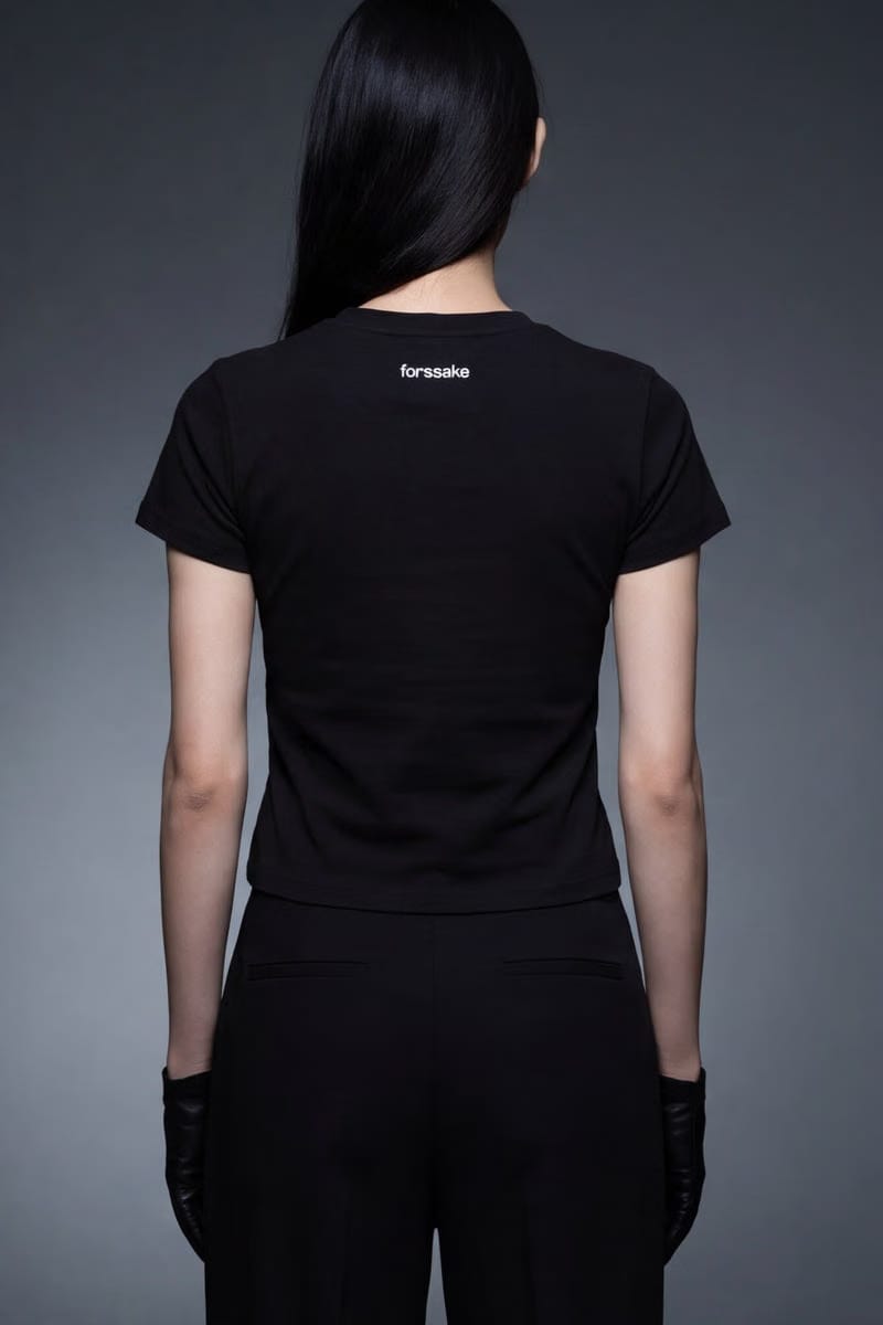 Forfksake Apocalypse Baby Tee Black