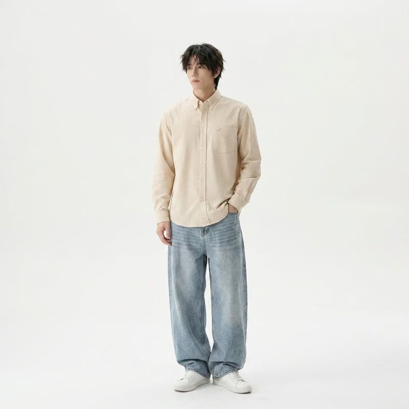 Bloom Be Autyst Yellow Stripe Shirt