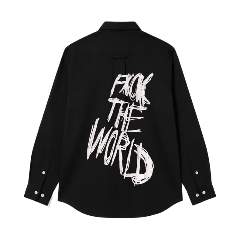 Fuck the World Be Autyst Black Shirt