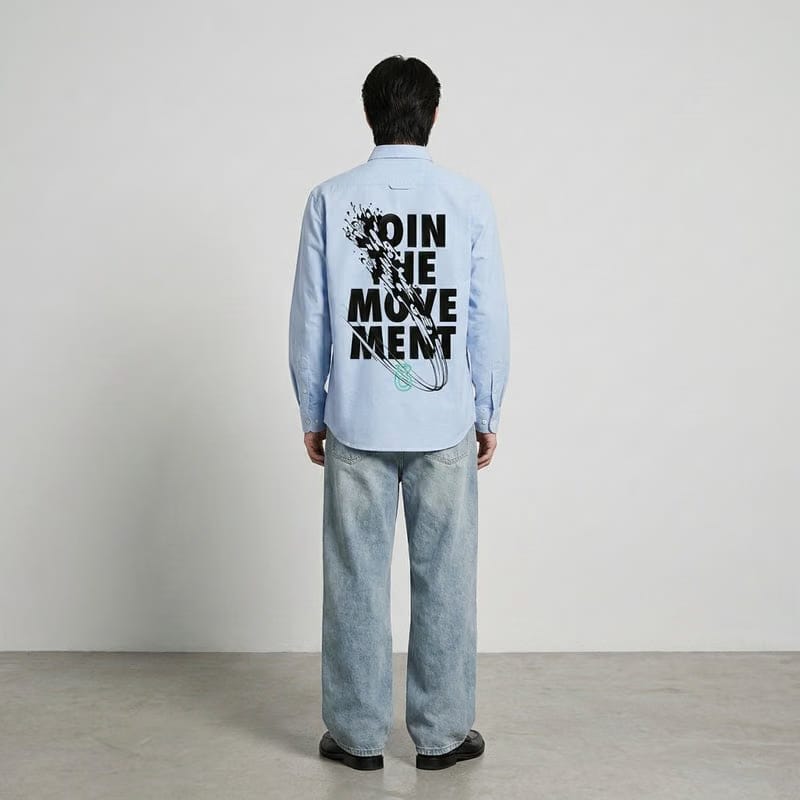 Join Be Autyst Ice Blue Shirt