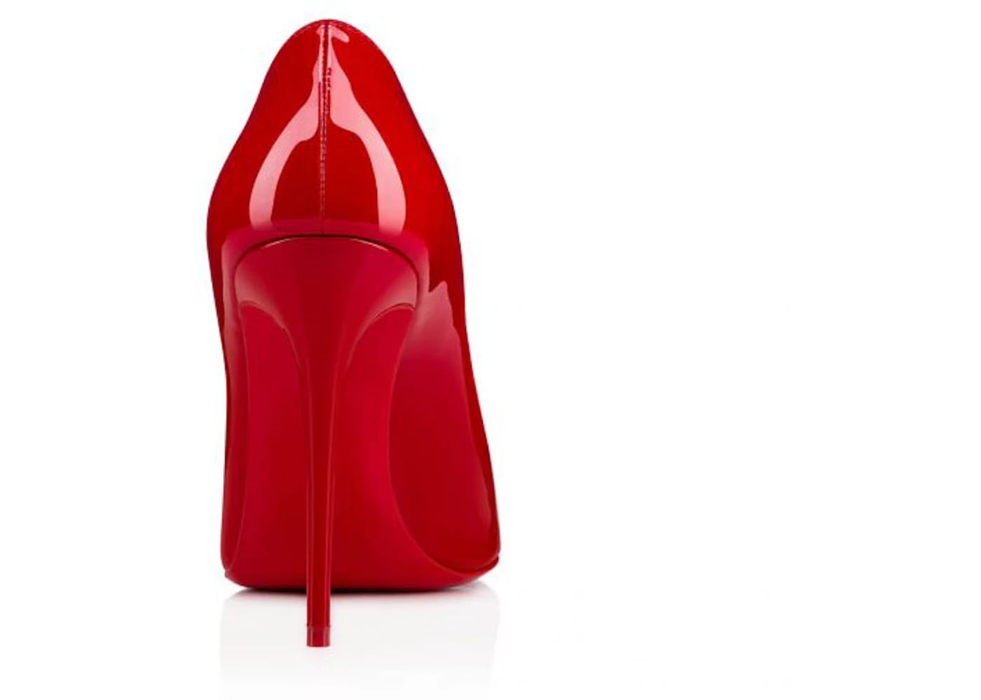 Christian Louboutin Kate 100mm Pump Loubi Patent Leather
