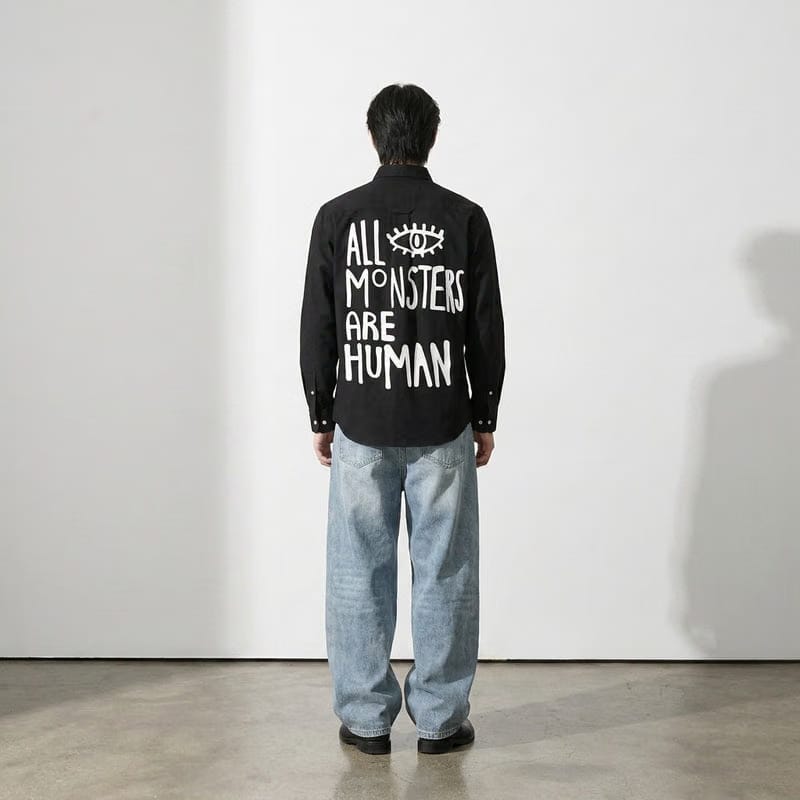 Monsters Be Autyst Black Shirt