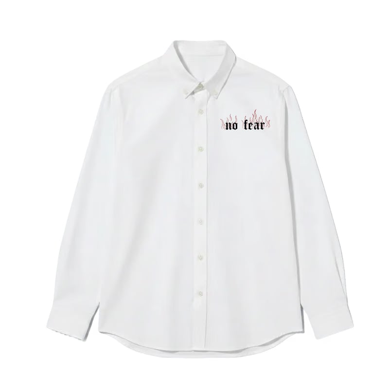 No Fear Be Autyst White Shirt