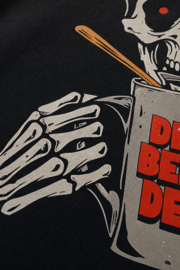 Voyd Death Before Decaf Black T-shirt