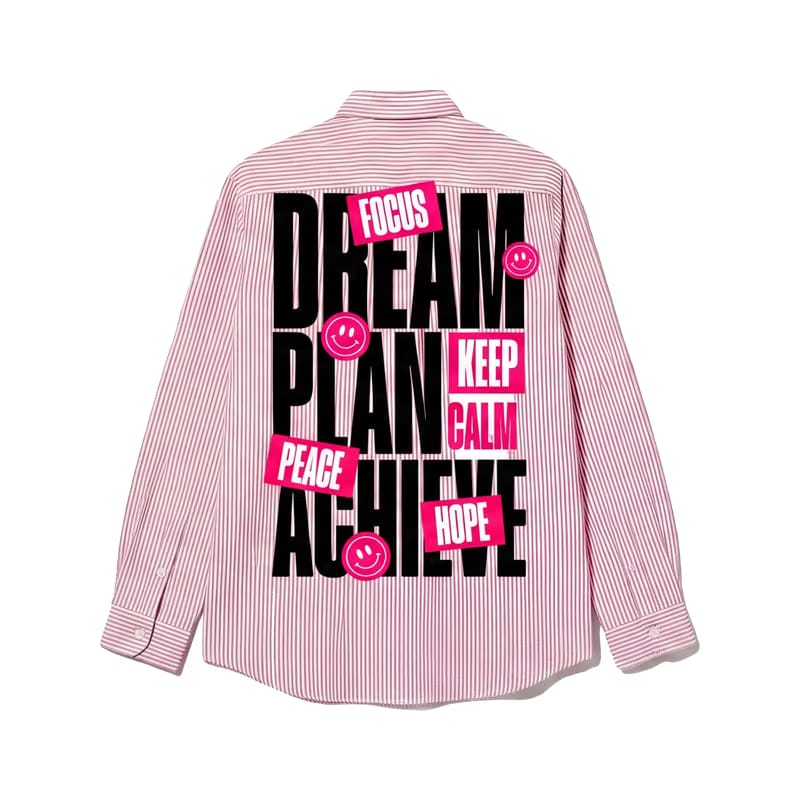 Voyd Dream Plan Pink Stripe Shirt