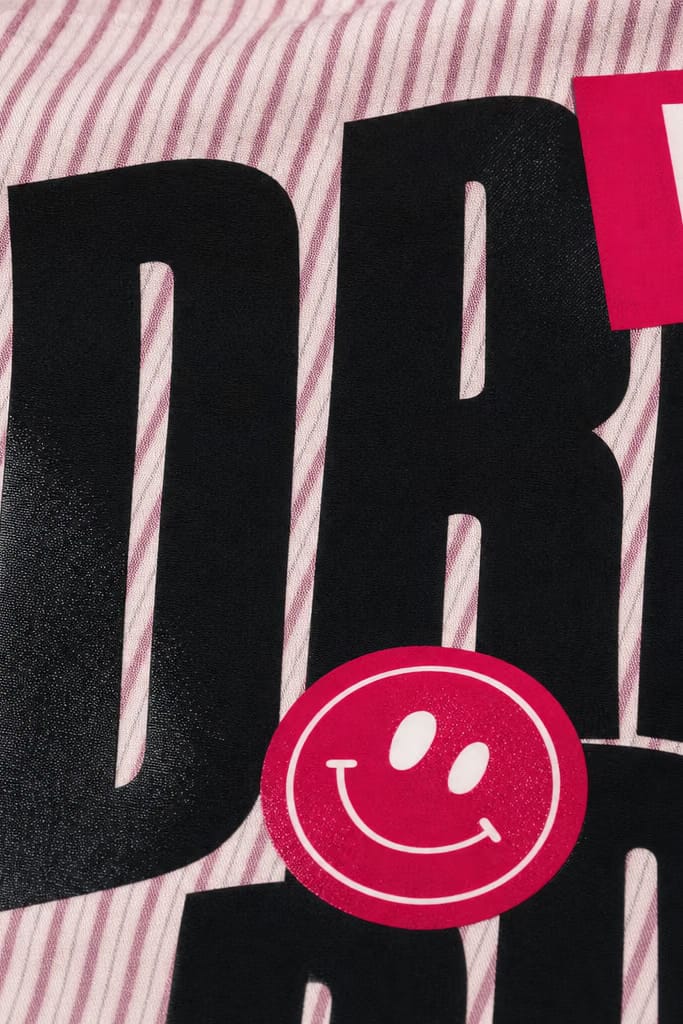 Voyd Dream Plan Pink Stripe Shirt