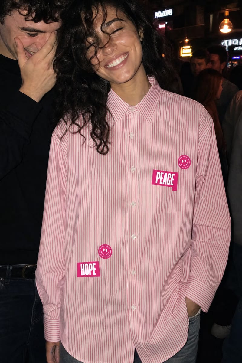 Voyd Dream Plan Pink Stripe Shirt