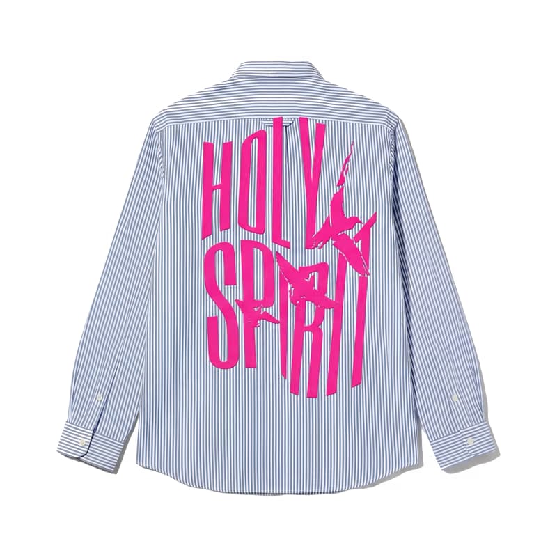 Voyd Holy Spirit Blue Stripe Shirt