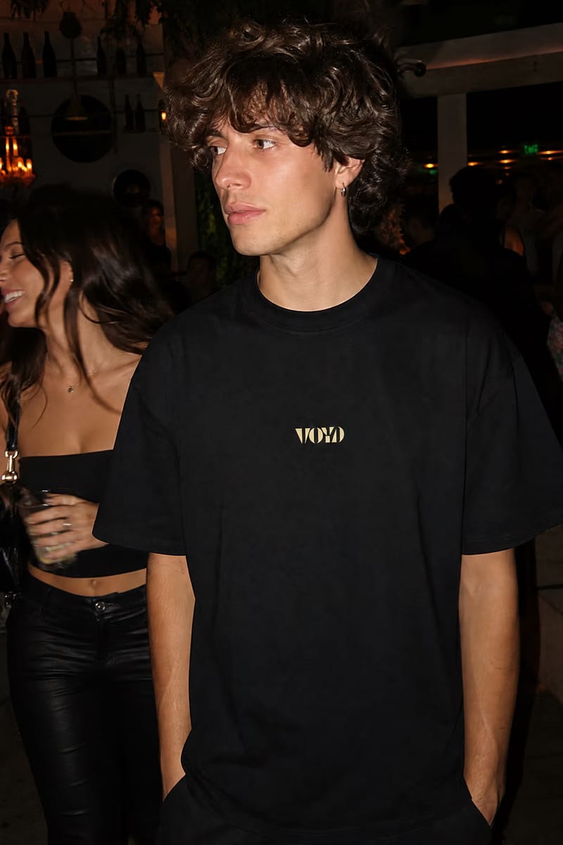 Voyd Midnight Roast Black T-shirt