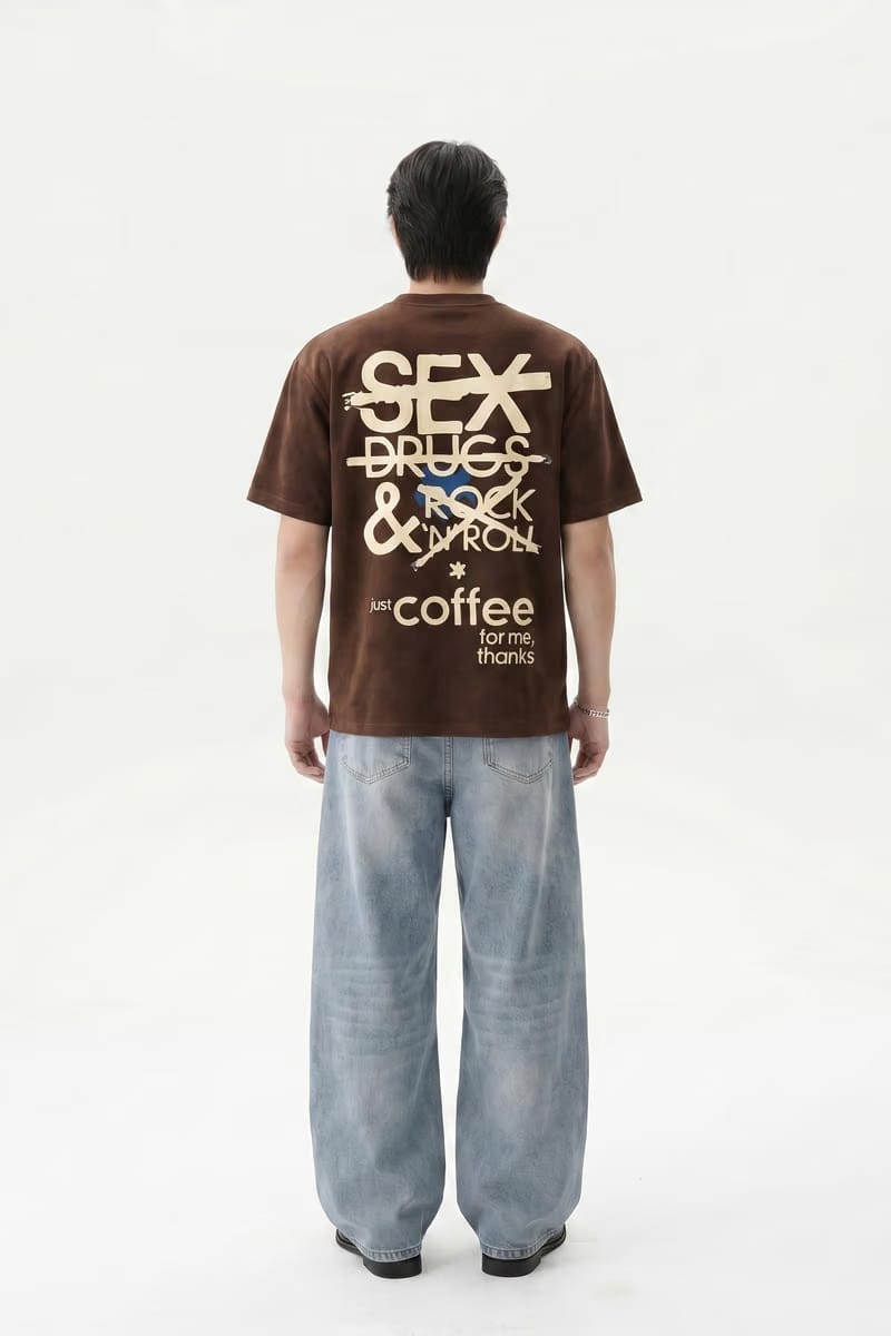 Voyd Midnight Roast Brown T-shirt