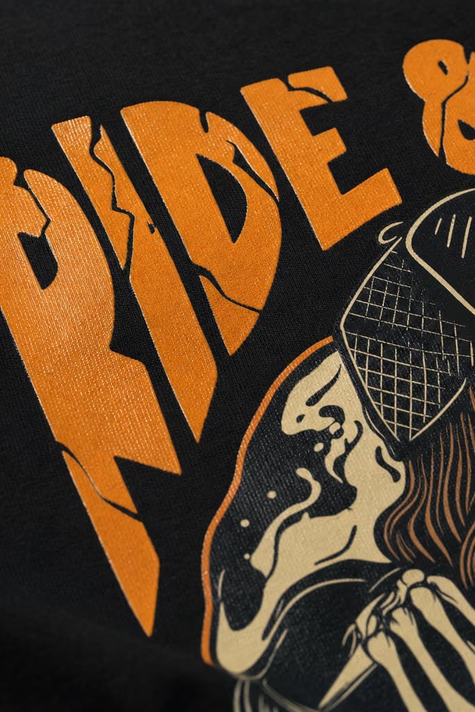 Voyd Ride and Chill Black T-shirt