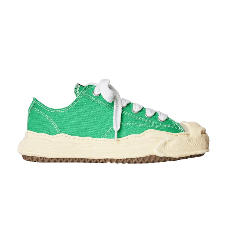Maison Mihara Yasuhiro Hank Vintage Sole Canvas Low Green