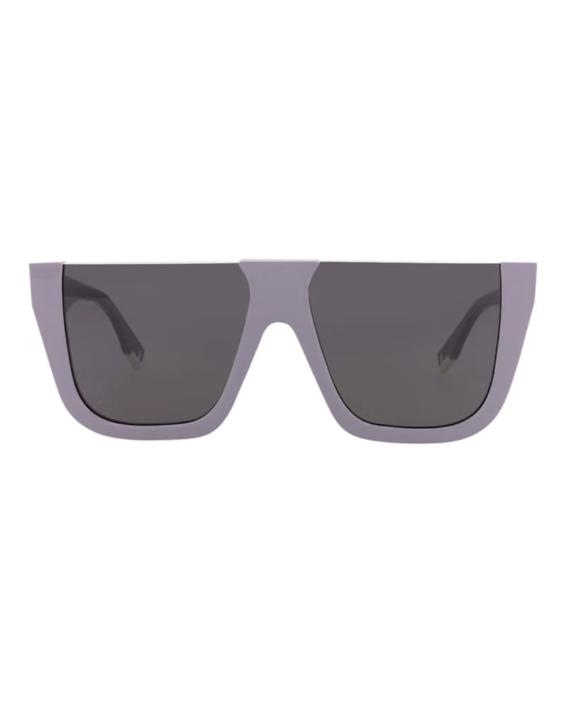 Fendi Shield-Frame Acetate Sunglasses Violet Violet Smoke (FE40136I-62-81A)
