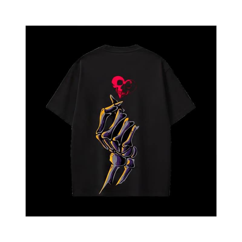 Voyd Still Not Heartless Black T-shirt