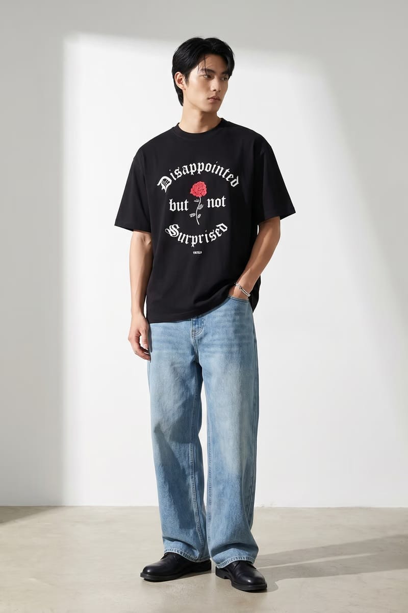 Voyd Still Not Heartless Black T-shirt