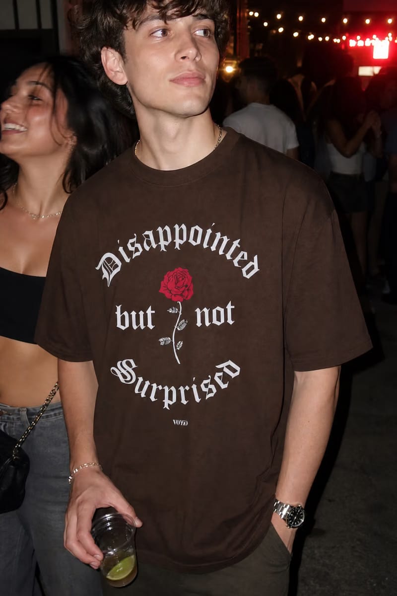 Voyd Still Not Heartless Brown T-shirt