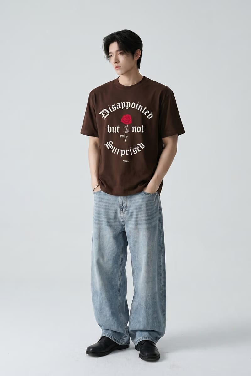 Voyd Still Not Heartless Brown T-shirt