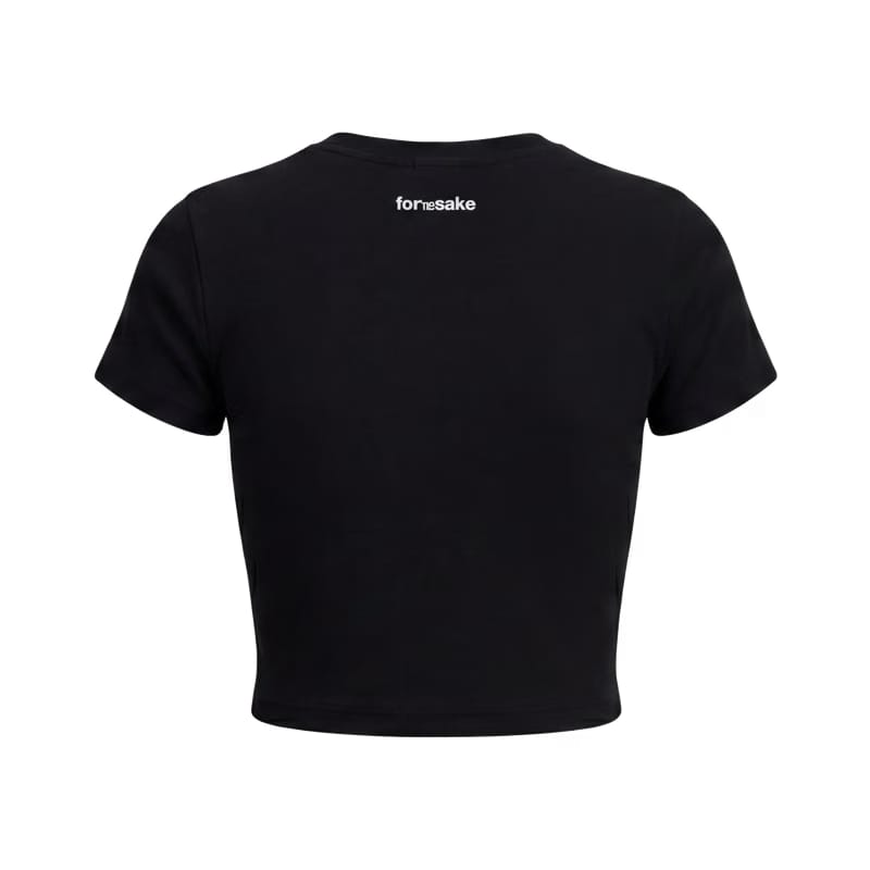 Forfksake Spoiled B*tch Baby Tee Black