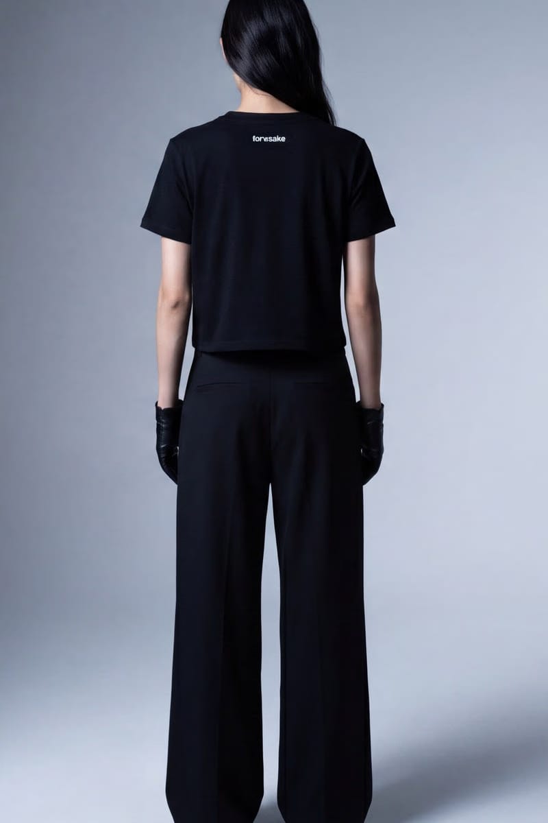 Forfksake Spoiled B*tch Baby Tee Black
