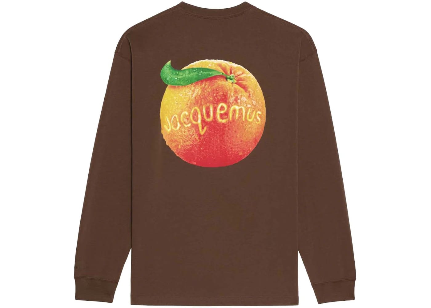Jacquemus x Nike Le T-Shirt Manches Longues Orange Brown