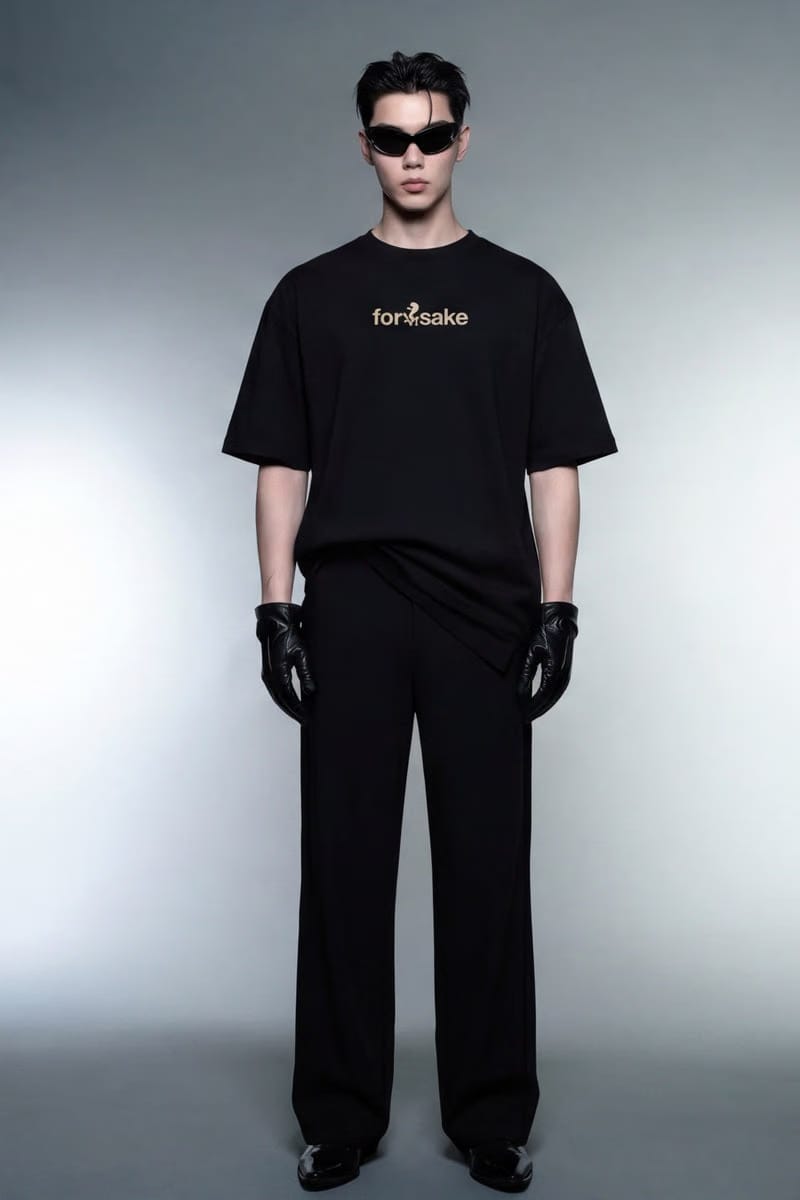 Forfksake Weights Over Dates T-Shirt Black