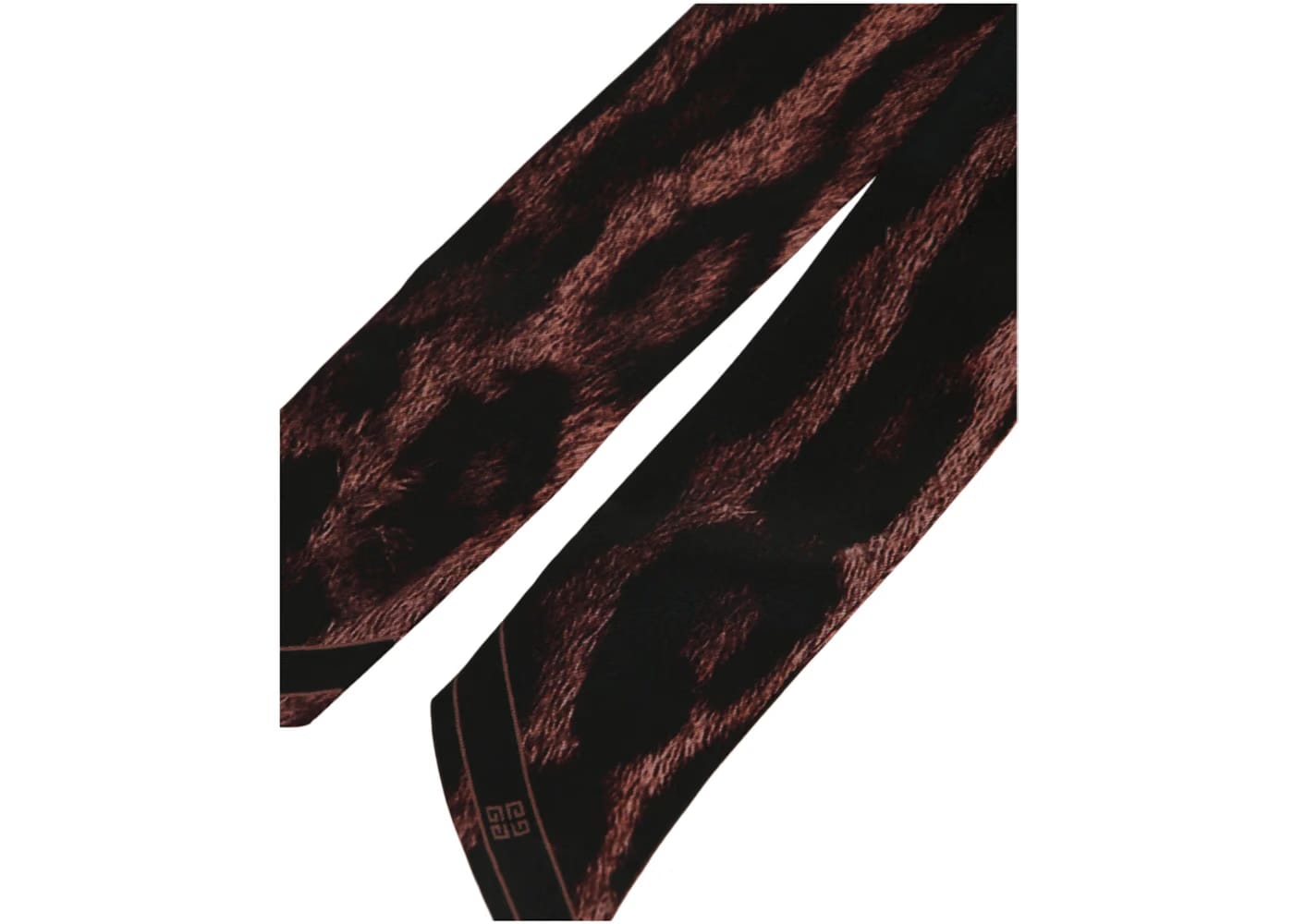 Givenchy Logo Printed Silk Scarf Multi