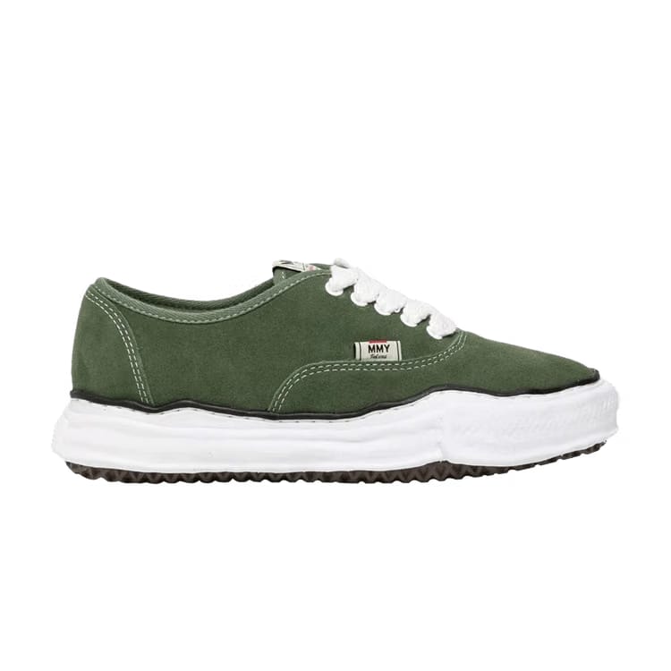 Maison Mihara Yasuhiro Baker OG Sole Suede Low Green