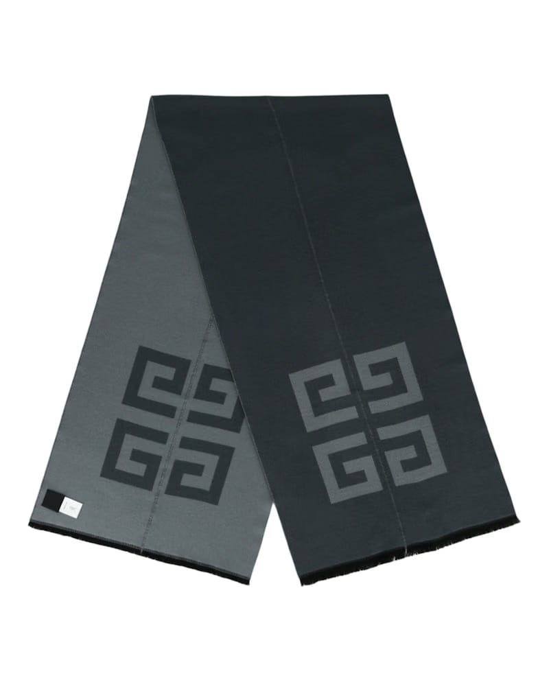 Givenchy Split Oblong Scarf Grey