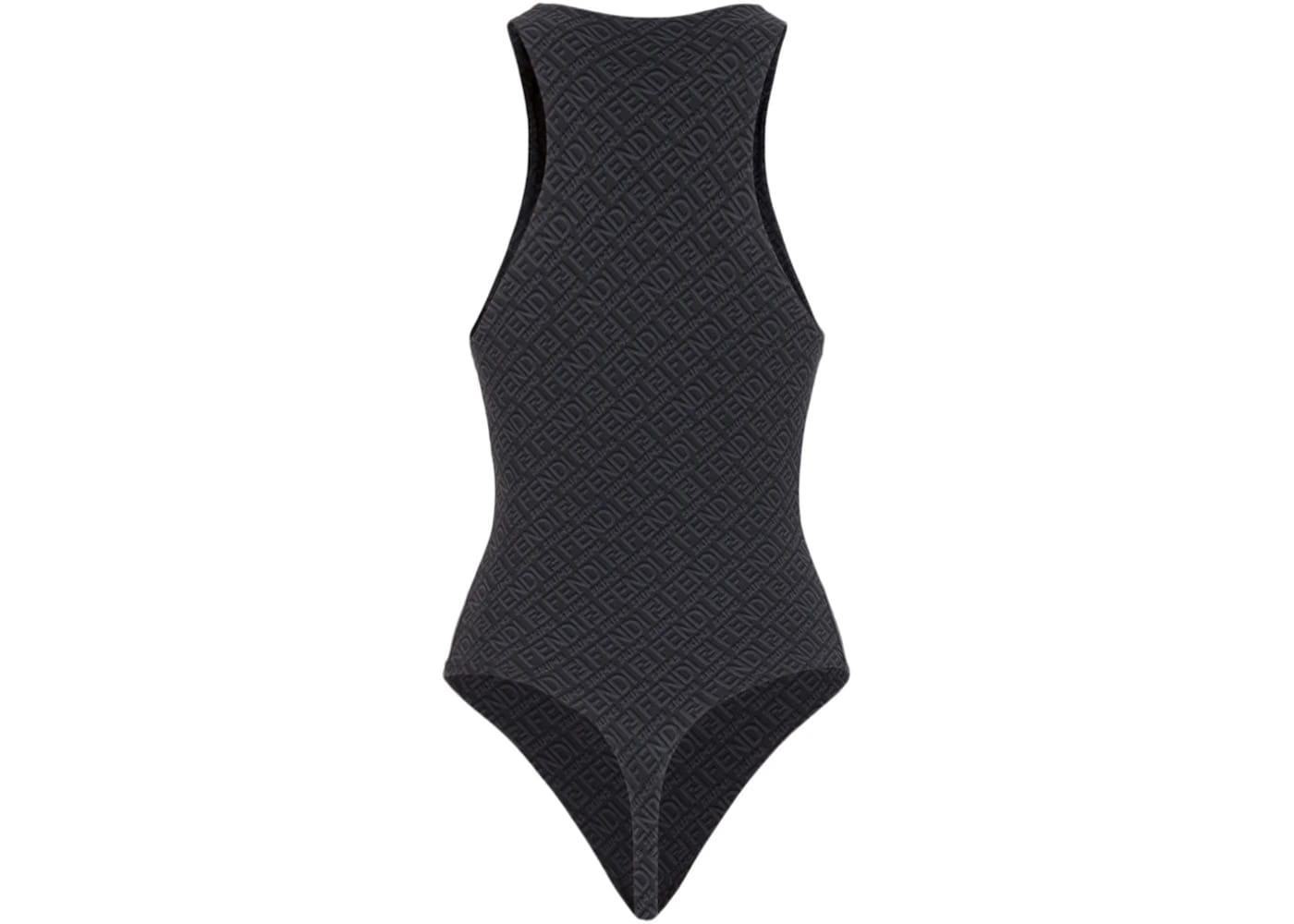 Fendi x SKIMS High Neck Bodysuit Black