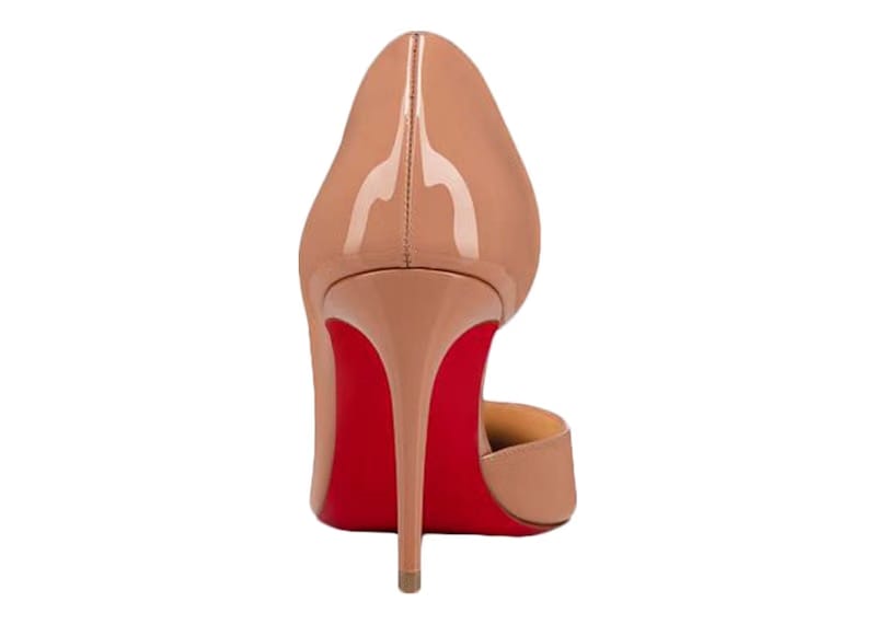 Christian Louboutin Iriza 85mm Pump Nude Patent Leather