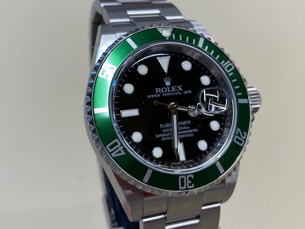 Rolex Submariner DateKermit 16610LV NOS Full set 2007's
