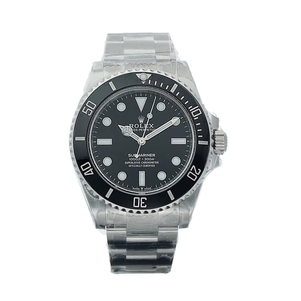 Rolex Submariner (No Date)124060 41 mm Steel Oyster Black Dial Auto Men's Watch 2025 B/P