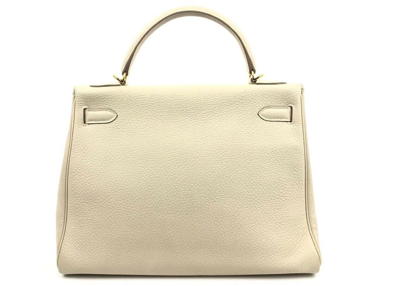 Hermes Kelly Togo Gold-tone 32 Parchemin Beige