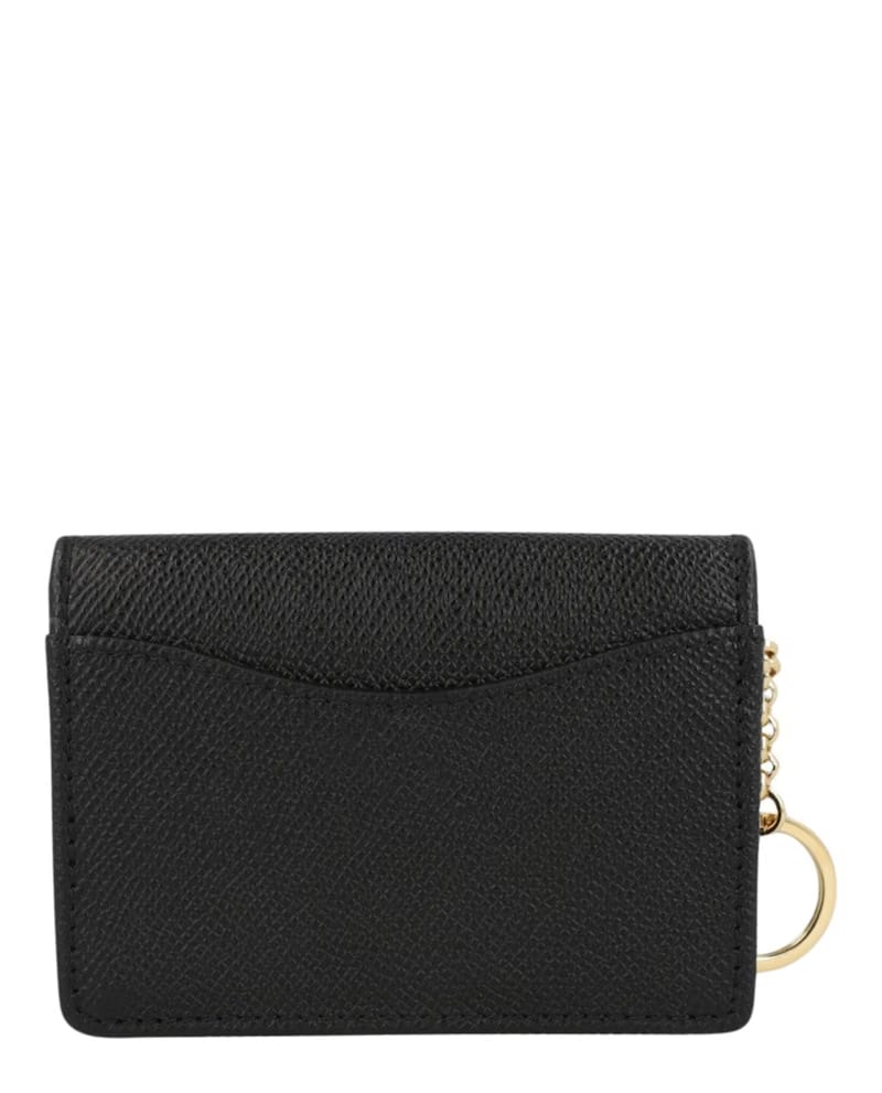Ferragamo Gancini Clip Coin Pouch Black