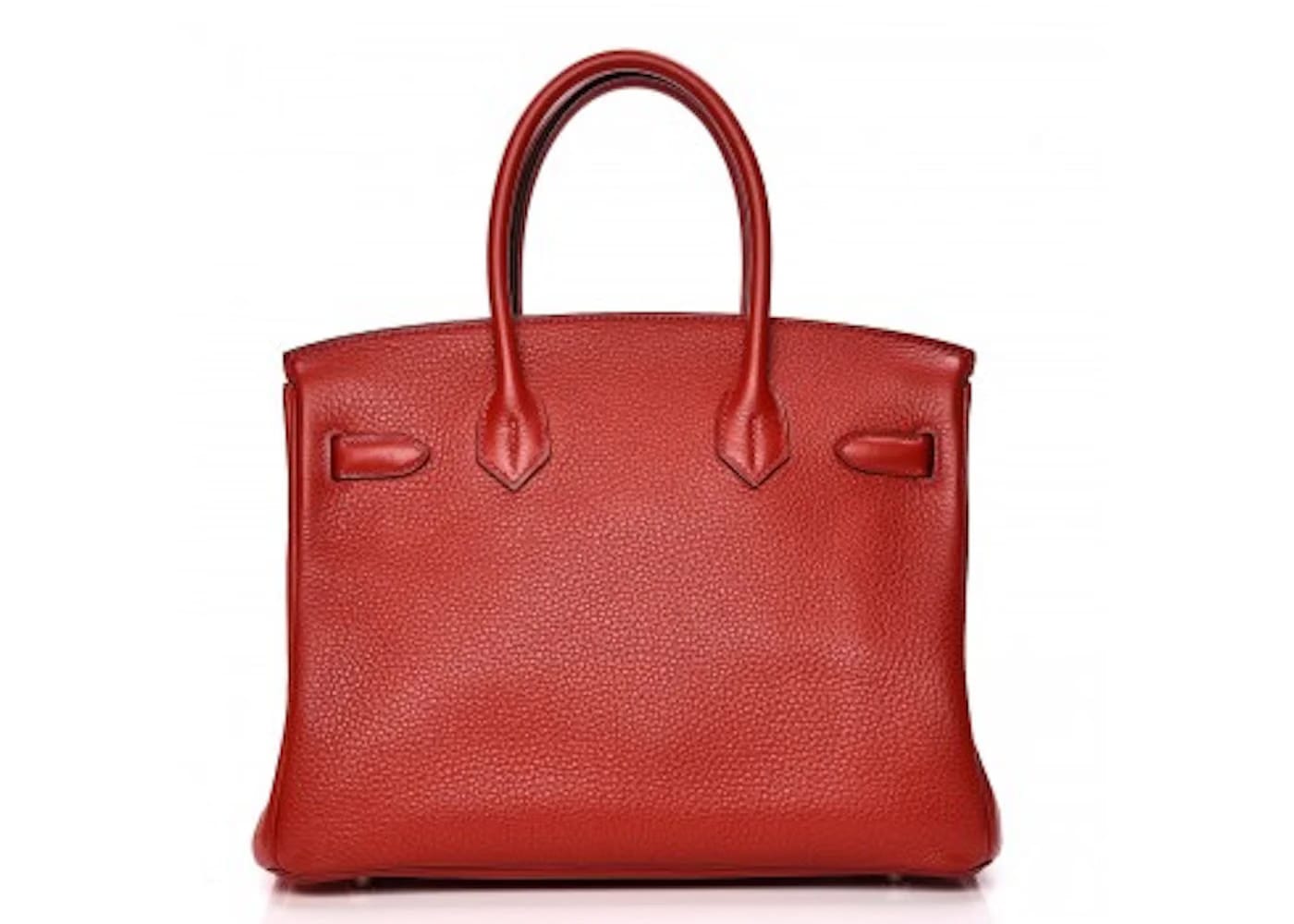 Hermes Birkin Taurillon Clemence 30 Rouge Casaque