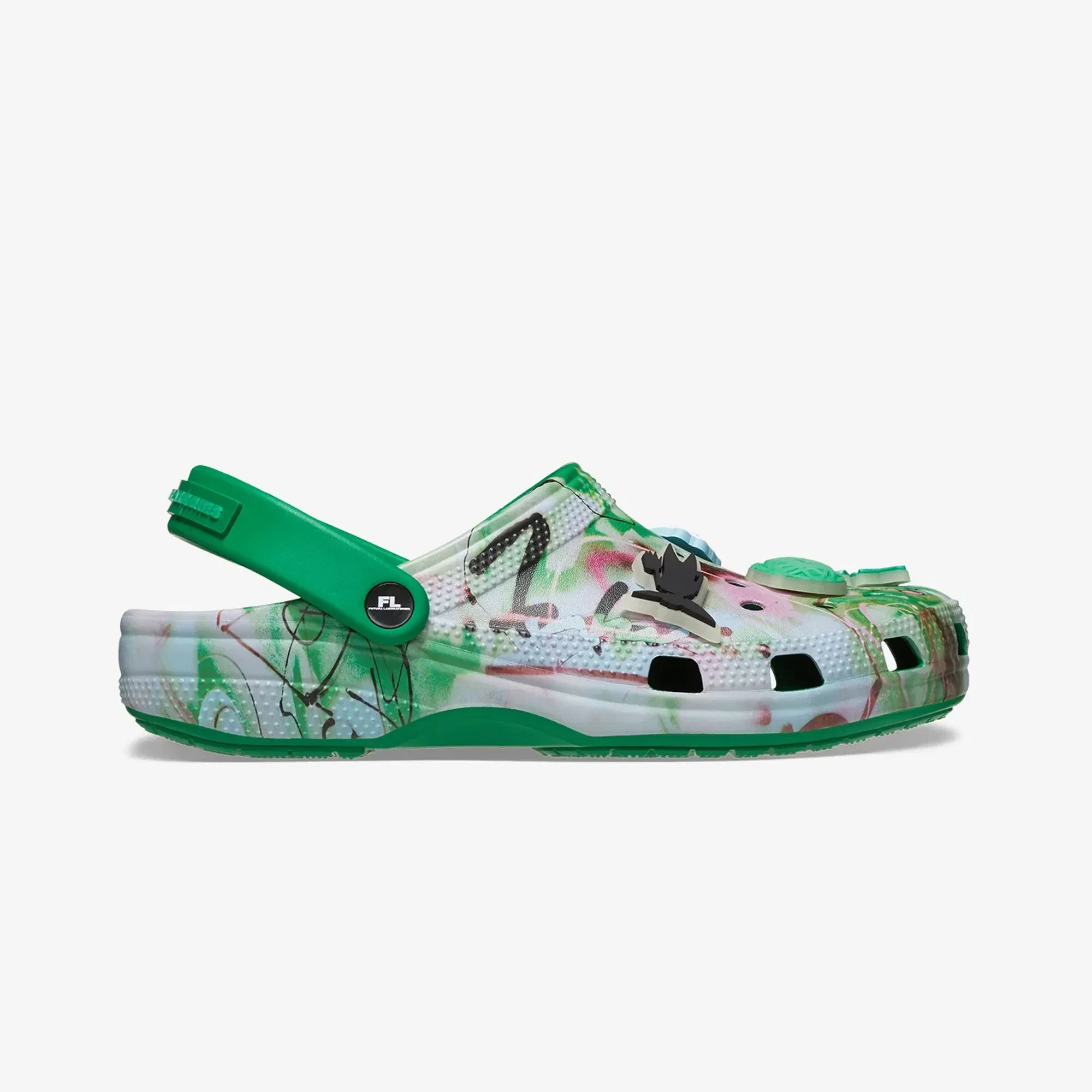 Crocs Classic Clog Futura Laboratories Green Ivy