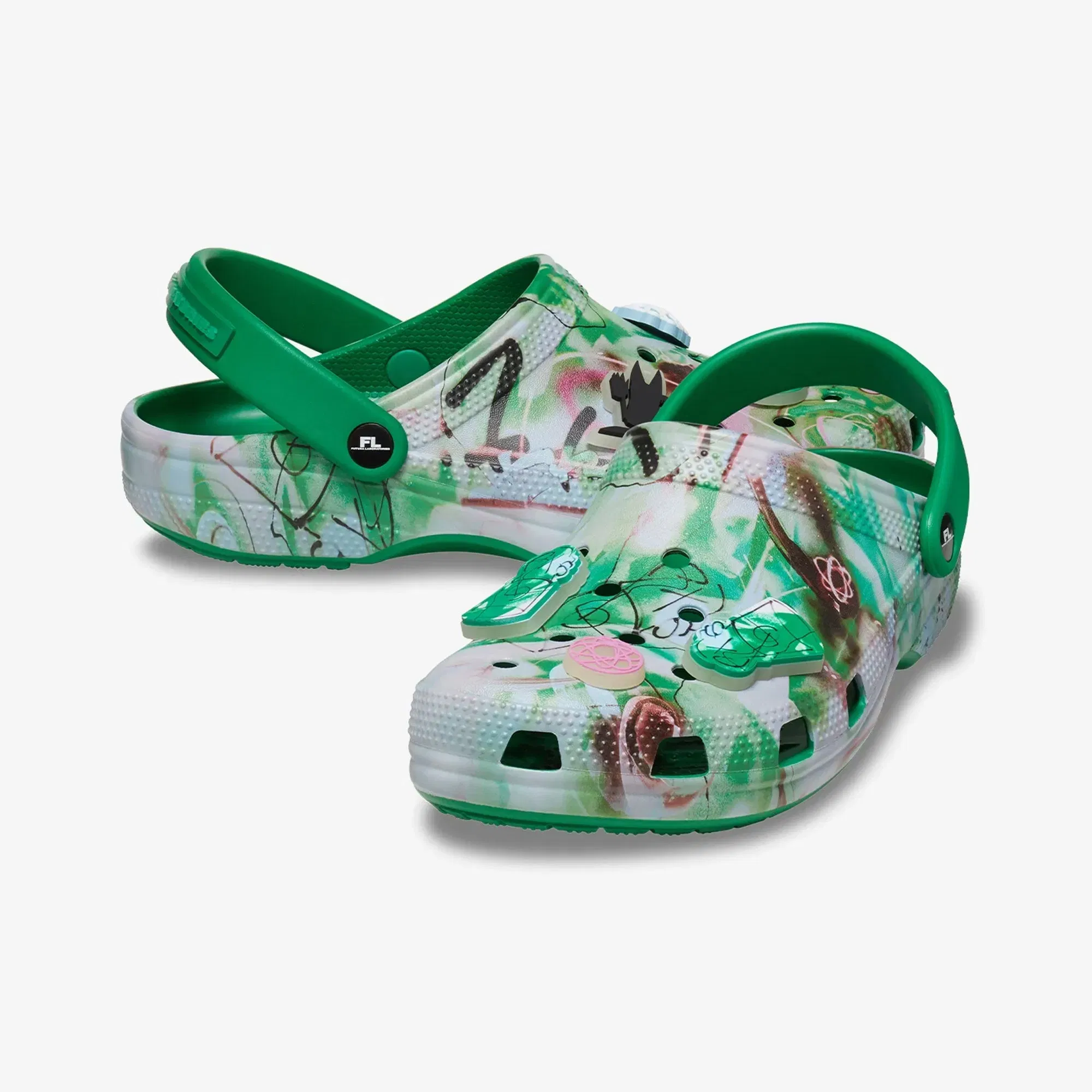 Crocs Classic Clog Futura Laboratories Green Ivy
