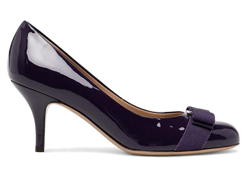 Ferragamo Carla 70 Pumps Purple (Women's)