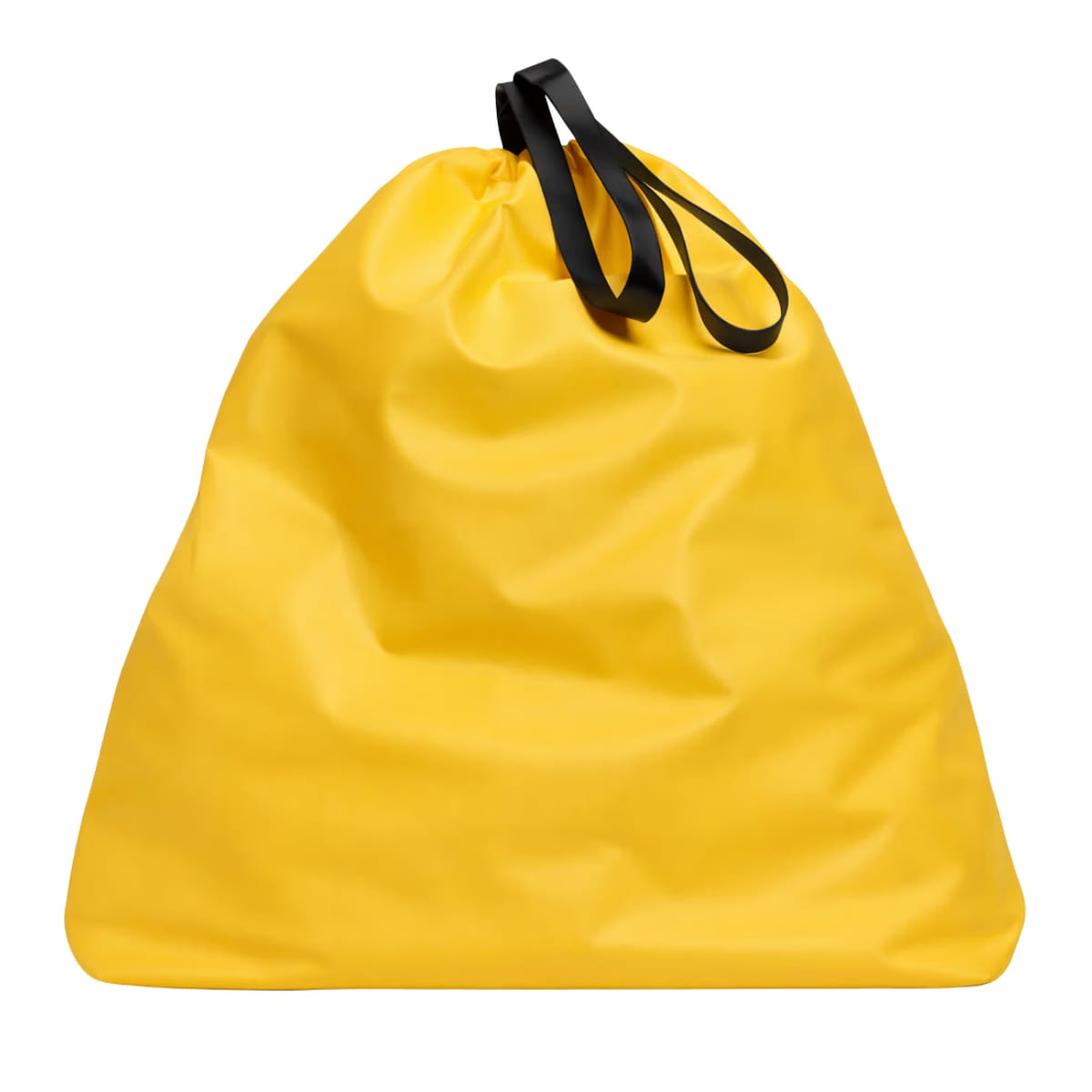 Balenciaga Trash Bag Large Pouch Yellow/Black