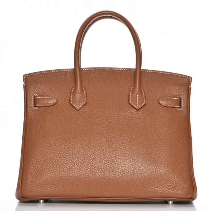 Hermes Birkin Taurillon Clemence 30 Gold