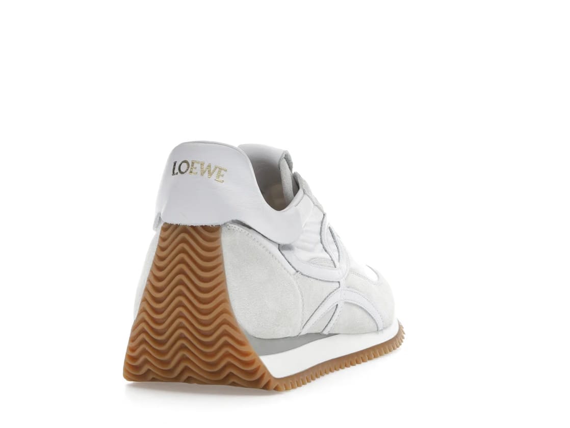 Loewe Flow Runner Low White Light Grey Gum