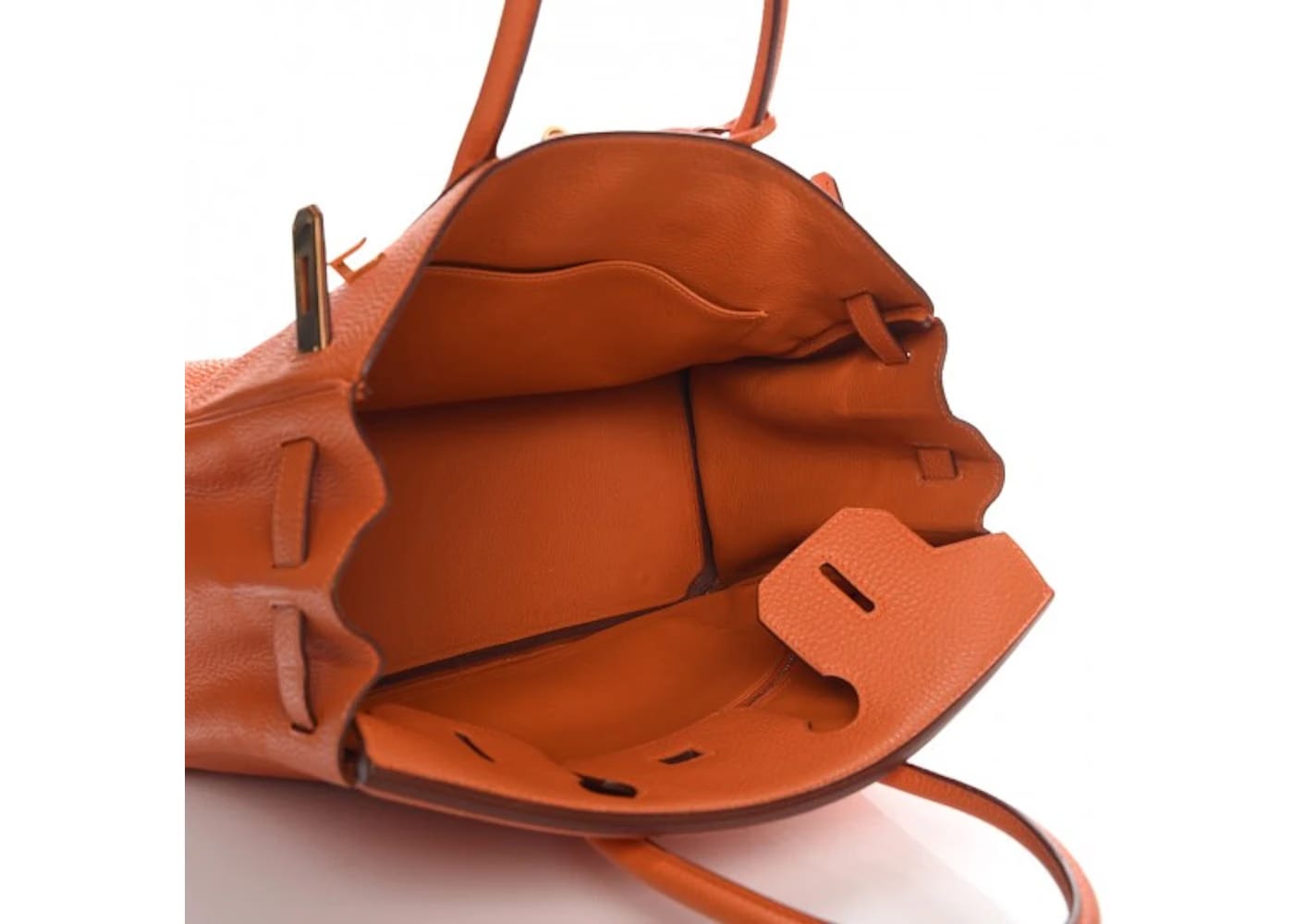 Hermes Birkin Togo 25 Orange