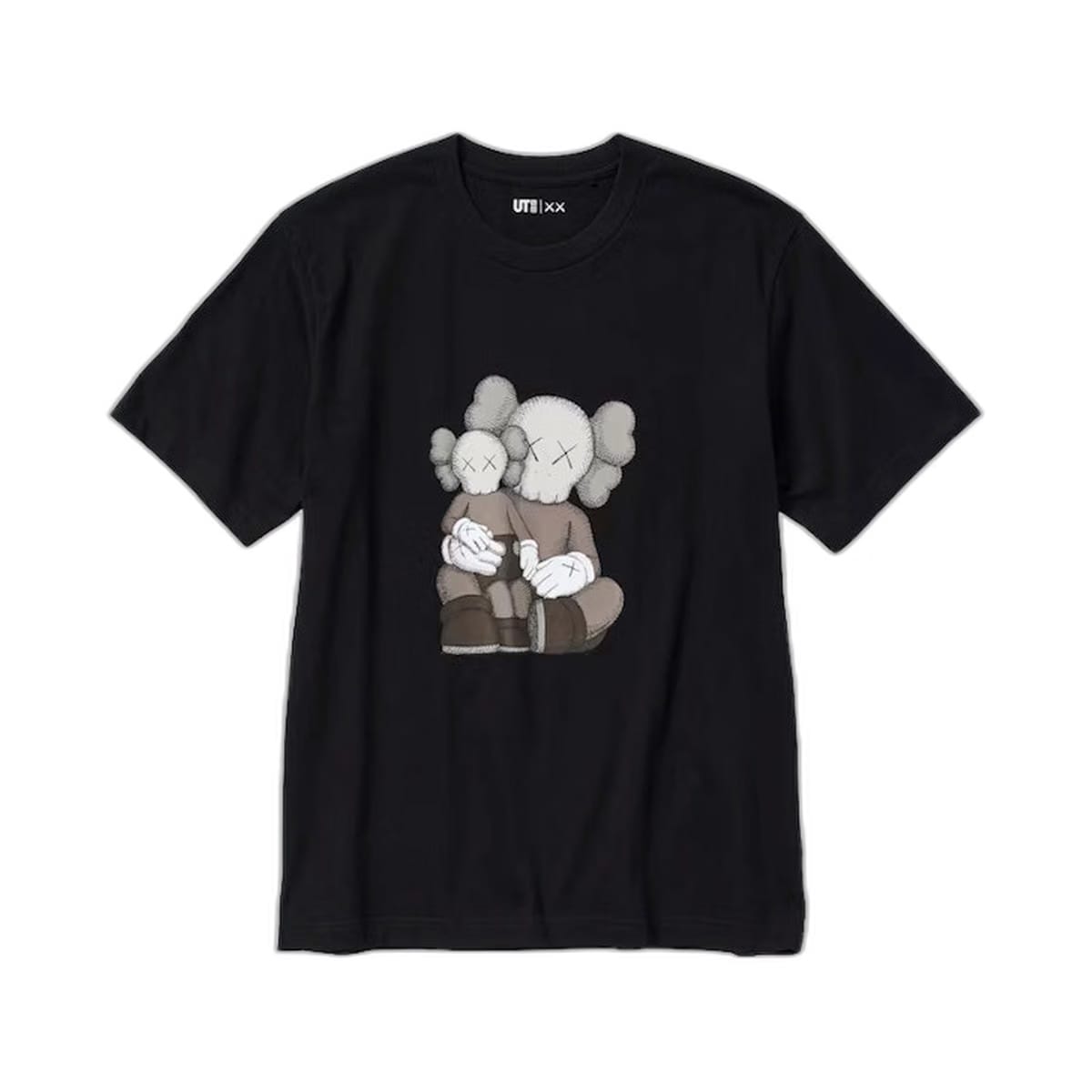 KAWS x Uniqlo UT Shorts Sleeve Graphic T-Shirt (Asia Sizing) Black