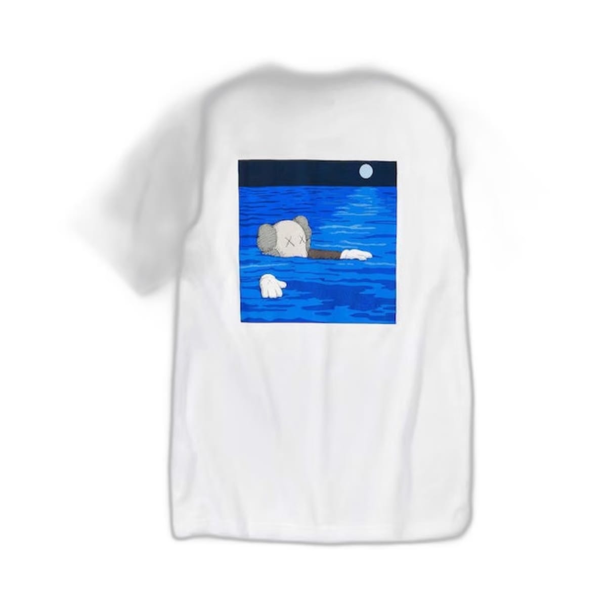 KAWS x Uniqlo UT Shorts Sleeve Artbook Cover T-Shirt (Asia Sizing) White