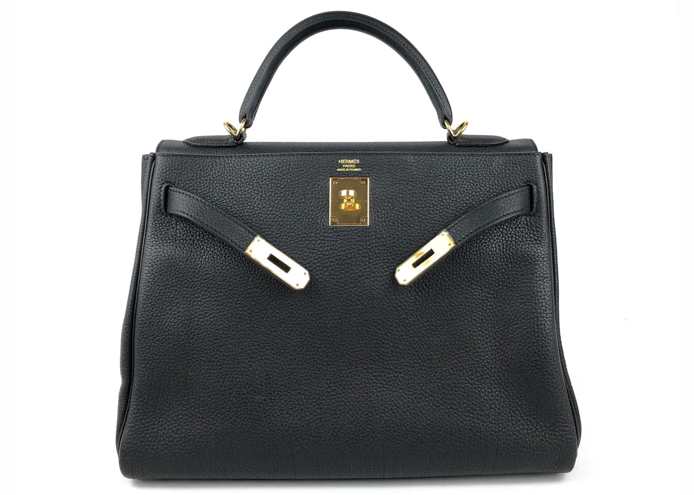 Hermes Kelly Retourne Togo 32 Noir