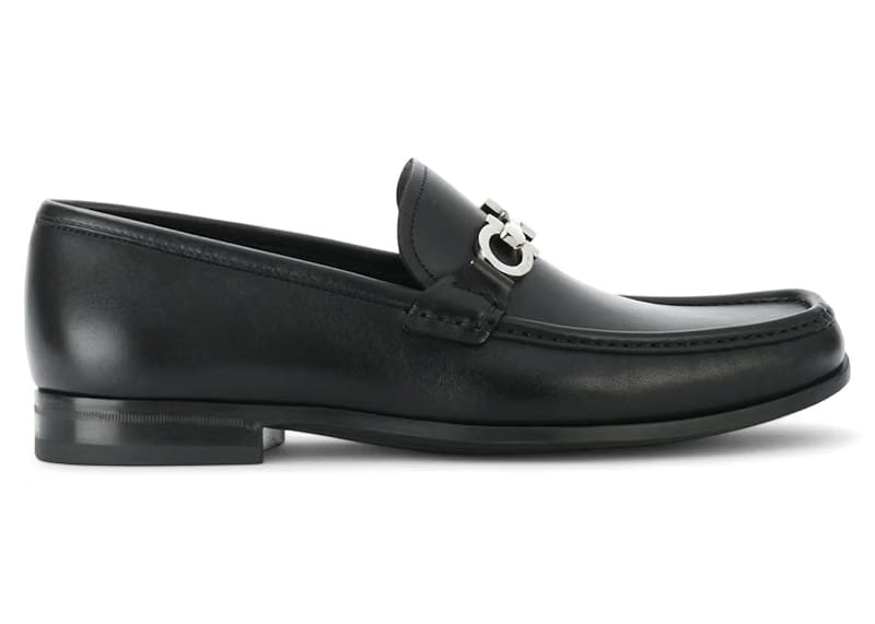 Ferragamo Rolo 15 Mocassin Black