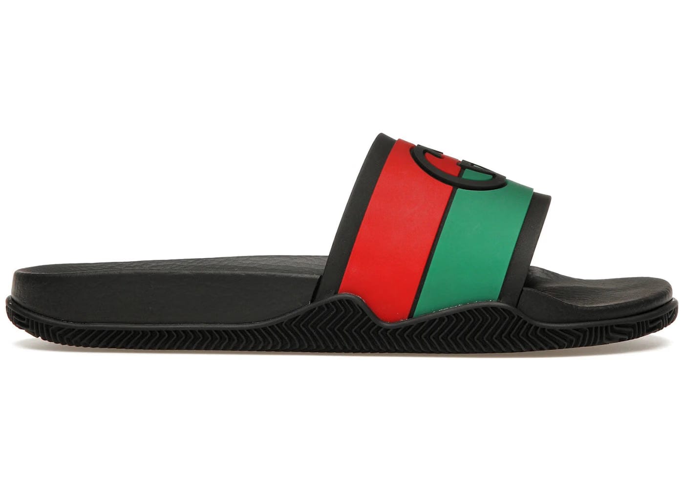 Gucci Interlocking G Slide Black