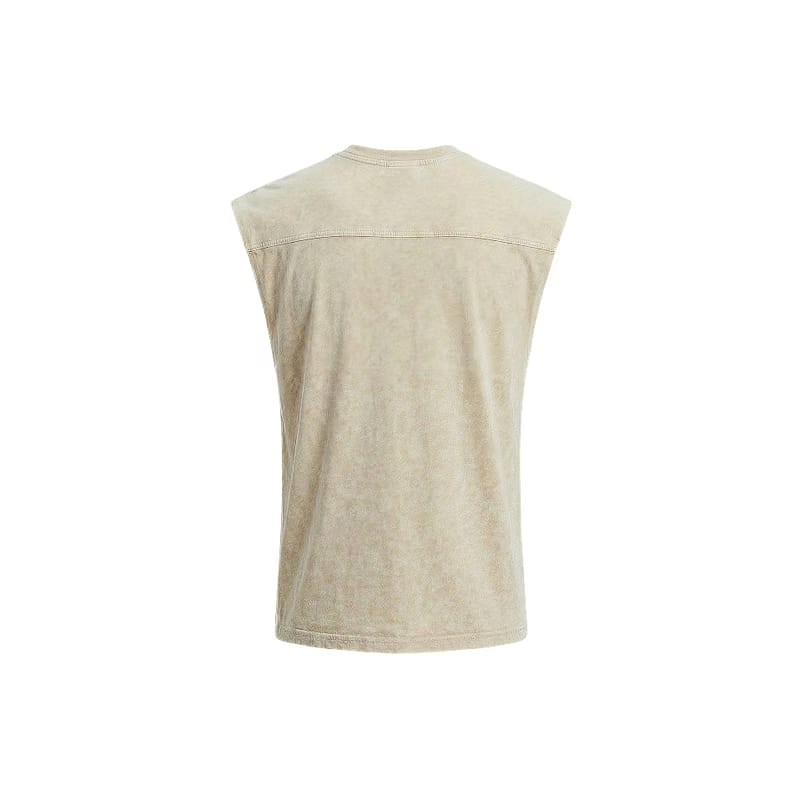 Gymbrat Acid Edge Beige Tank